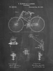 Chalkboard Bicycle 1890 Patent | Obraz na stenu