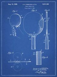 Blueprint Ping Pong Paddle Patent | Obraz na stenu