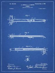 Blueprint Dispensing Hammer Patent | Obraz na stenu