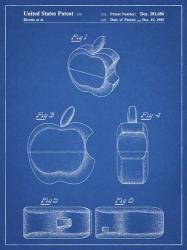Blueprint Apple Logo Flip Phone Patent | Obraz na stenu