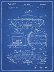 Blueprint Military Self Digging Tank Patent | Obraz na stenu