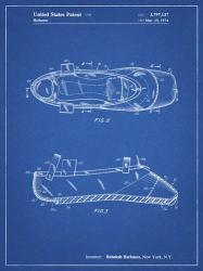 Blueprint Ballet Slipper Patent | Obraz na stenu