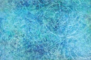 Stylish Pattern Azure Blue | Obraz na stenu