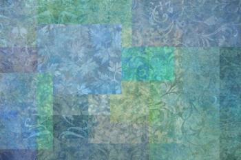 Stylish Patterns Sea Blue | Obraz na stenu