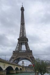 Eiffel Tower and Pont d'Iena Paris | Obraz na stenu