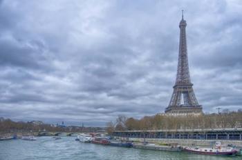 Eiffel Tower and Seine in Paris | Obraz na stenu