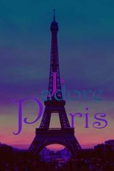 J'adore Paris - Eiffel Tower | Obraz na stenu
