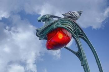 Art Nouveau Metro Lamp | Obraz na stenu