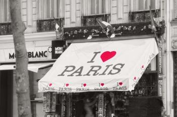 I Love Paris | Obraz na stenu