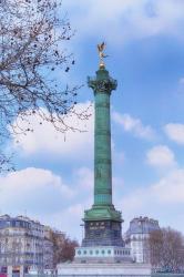 La Colonne de Juillet On Place de la Bastille | Obraz na stenu