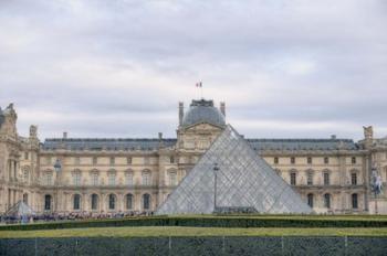 Louvre Palace And Pyramid I | Obraz na stenu