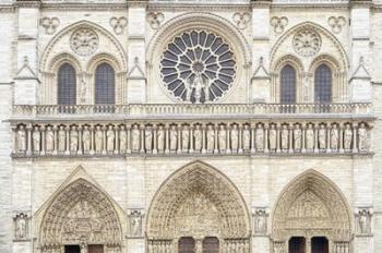 Notre Dame Facade Details I | Obraz na stenu