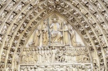 Notre Dame Facade Details II | Obraz na stenu