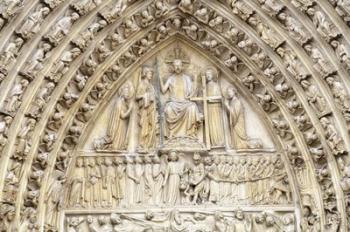 Notre Dame Facade Details II | Obraz na stenu