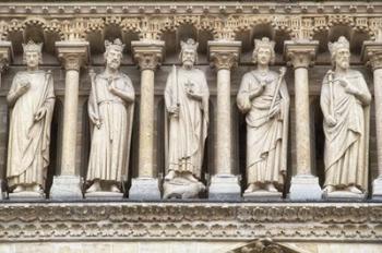 Notre Dame Facade Details III | Obraz na stenu