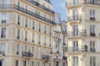 Paris Apartement Buildings | Obraz na stenu