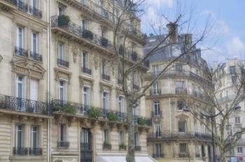 Paris' Apartement Buildings | Obraz na stenu