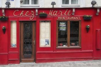 Restaurant Chez Marie | Obraz na stenu