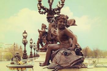 Sculptures On Pont Alexandre III | Obraz na stenu