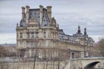 The Louvre And Pont Royal | Obraz na stenu