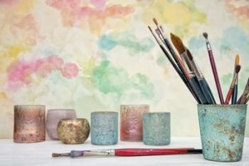 Paint Brushes Still Life | Obraz na stenu