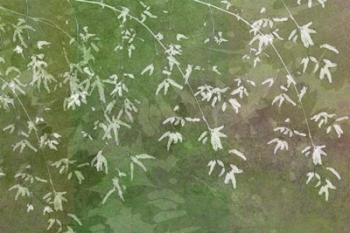 Floral Flurry Green | Obraz na stenu