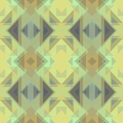 Ethnic Pattern Lemon Yellow | Obraz na stenu