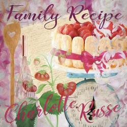Family Recipe Charlotte Russe | Obraz na stenu