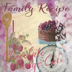 Family Recipe Chocolate Fudge Cake | Obraz na stenu