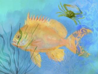 Orange Fish Sea Life | Obraz na stenu