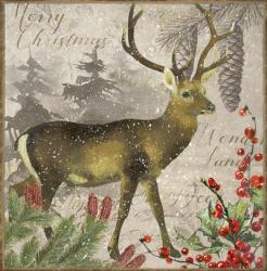 Christmas Deer I | Obraz na stenu