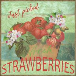 Farmers Market Strawberries | Obraz na stenu