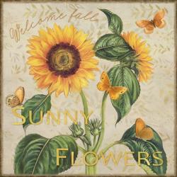 Sunny Flowers Welcome Fall | Obraz na stenu