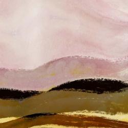Landscape in Pastel and Black II | Obraz na stenu