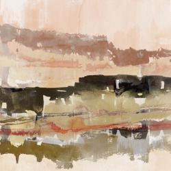 Watercolor Landscape Taupe | Obraz na stenu