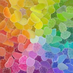Rainbow Candy Pile | Obraz na stenu