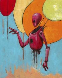 Red Junk Robot | Obraz na stenu