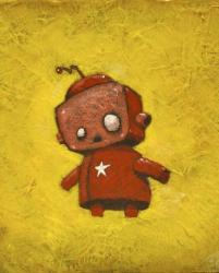 Red Robot Star | Obraz na stenu