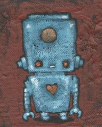 Wee-Bot-Blue | Obraz na stenu