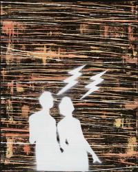 Couple Silhouette | Obraz na stenu