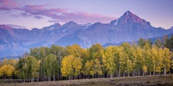 Fall and the Mountains | Obraz na stenu