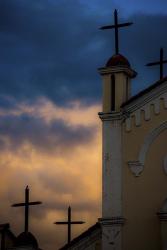 Stormy Church | Obraz na stenu