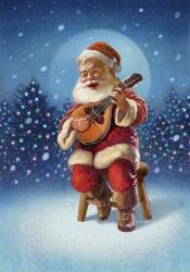 Singing Santa I | Obraz na stenu