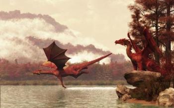 Autumn Dragons | Obraz na stenu