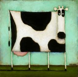 Turquoise Cow | Obraz na stenu