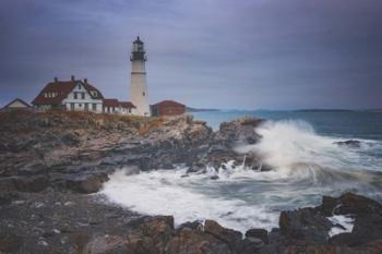 Cape Elizabeth Storm | Obraz na stenu