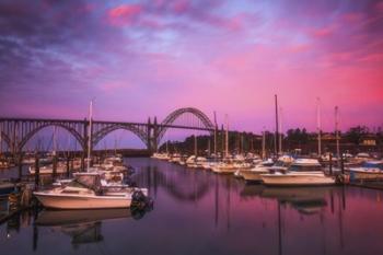 Yaquina Bay Sunrise | Obraz na stenu