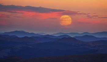 Supermoon at Sunrise | Obraz na stenu