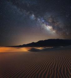 Milky Way over Mesquite Dunes | Obraz na stenu