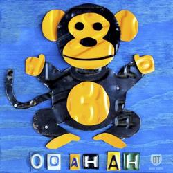 Oo Ah Ah The Monkey | Obraz na stenu